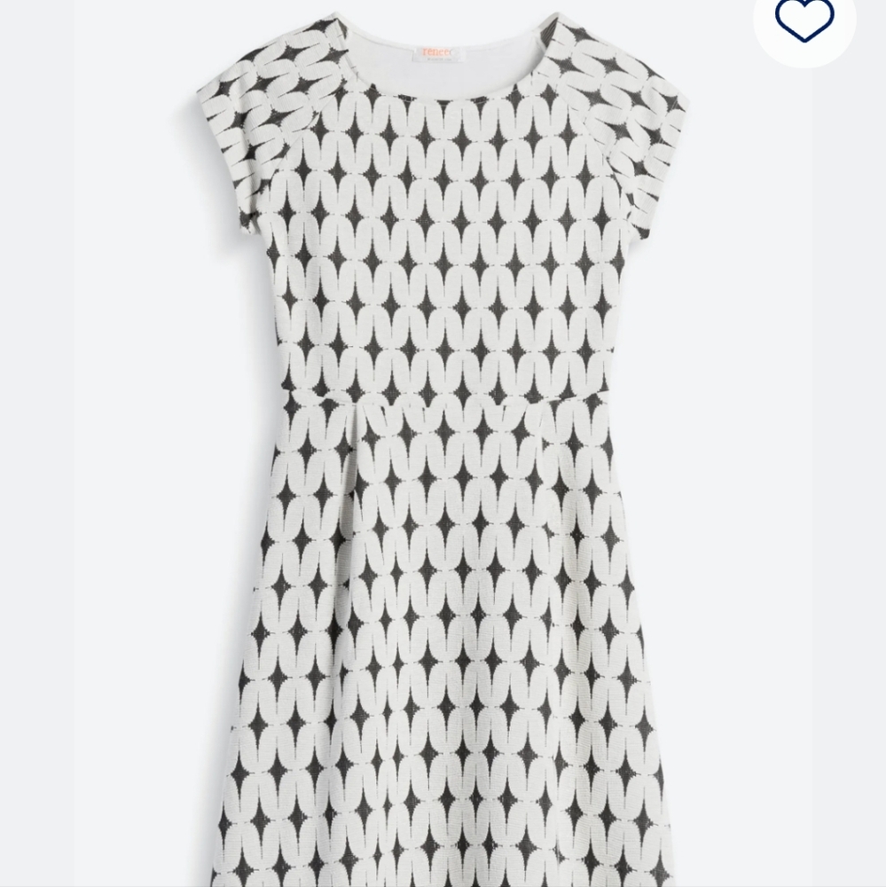 Renee C. Knit Knee Length Dress, Size Small